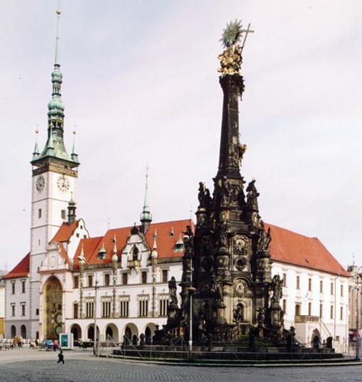 Holy Trinity Column In Olomouc